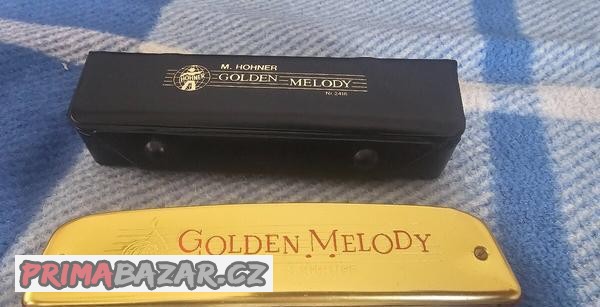 Foukací harmonika Hohner Golden Melody 40 C