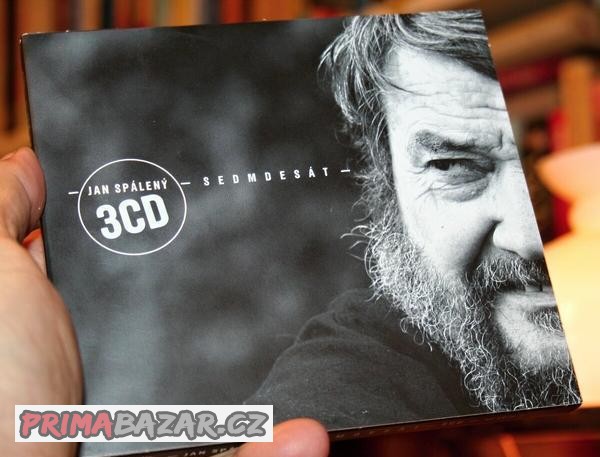 3x CD ... JAN SPÁLENÝ - SEDMDESÁT ... nesehnatelné 