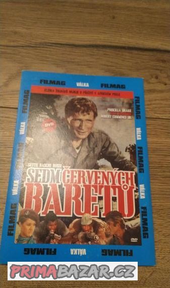 DVD Sedm červených baretů (pošetka)
