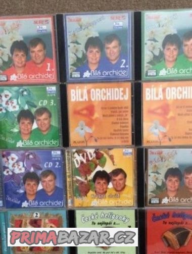 Prodám tyto CD,DVD cena 499kč za vše