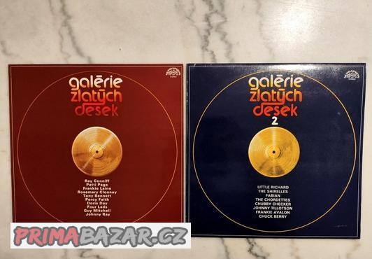 LP Galérie zlatých desek 2ks