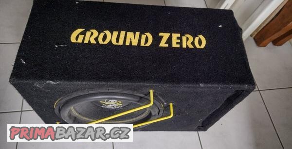 Subwoofer Ground Zero  a kapacitator