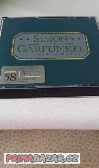 trojCédéčko Simon a Carfungel, jako nové, 2x hrané