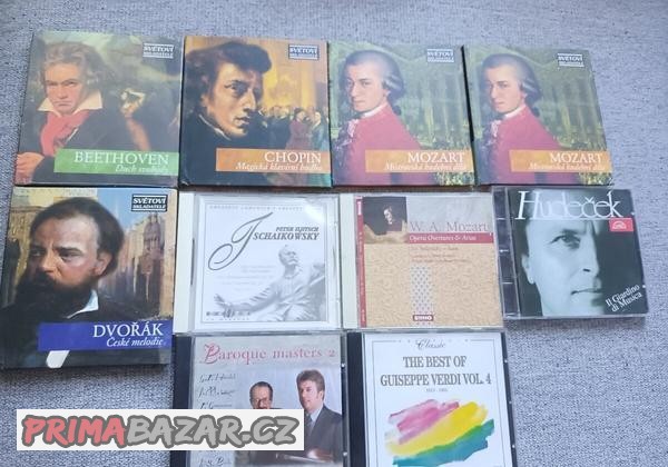 CD Mozart,Beethovena atd.