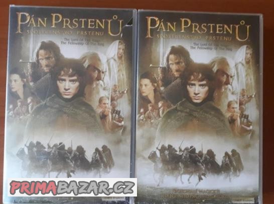 Pán prstenu1, dvě originální VHS kazety