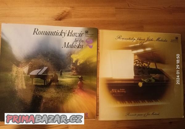 Romantické piano Jiřího Maláska 1,2 LP