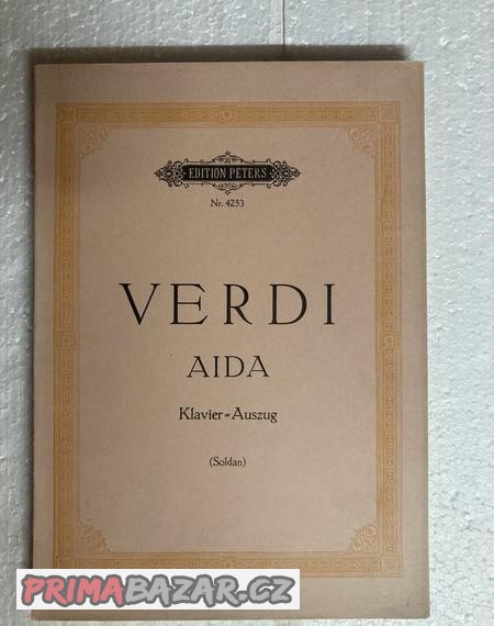 klavirni vytah z opery Aida