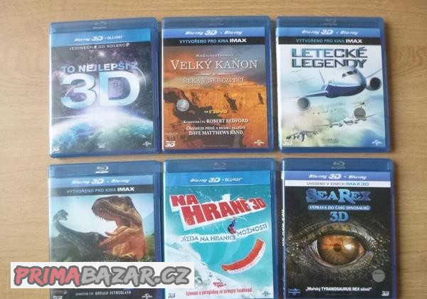 24x 3D+2D Dokument na blu-ray CZ DABING