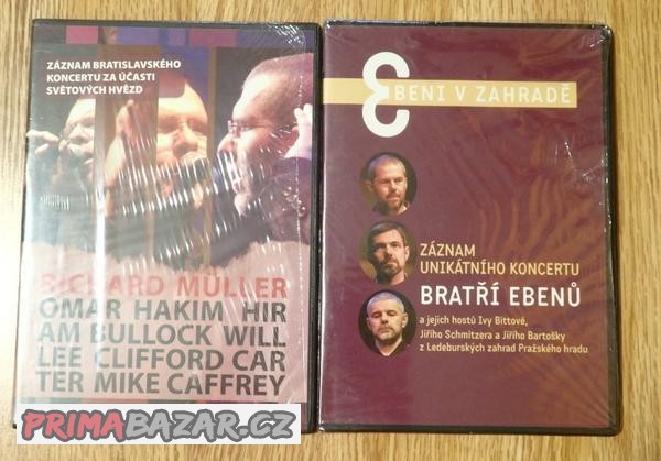 DVD - koncerty Muller+Ebeni (zabalený digipack)
