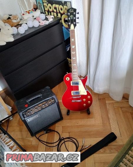 Kytara Les Paul a kombo Laney