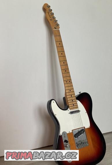 Levoruký Fender Standard Telecaster 2018 Sunburst MIM