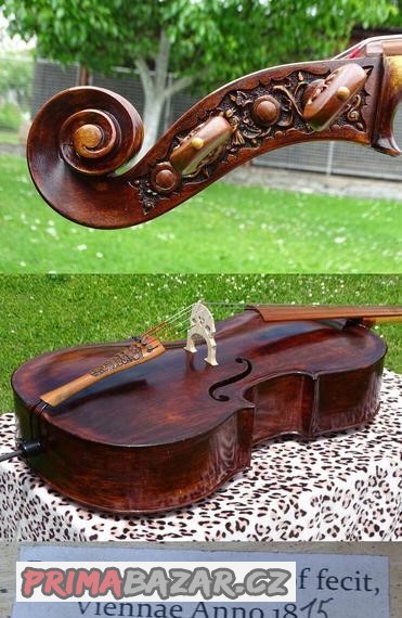 4/4 cello značené FRANCISCUS GEISSENHOF