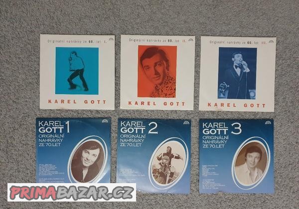 Karel Gott Originální nahrávky 6xLP komplet
