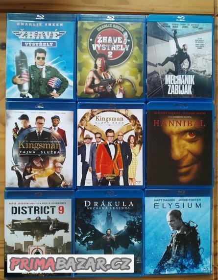 Filmy na BLU-RAY , seznam č.2