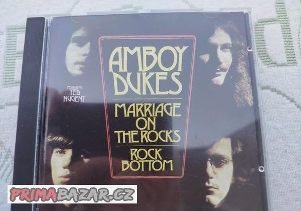 Amboy Dukes - Marriage On The Rock / Rock Bottom, 1970, CD