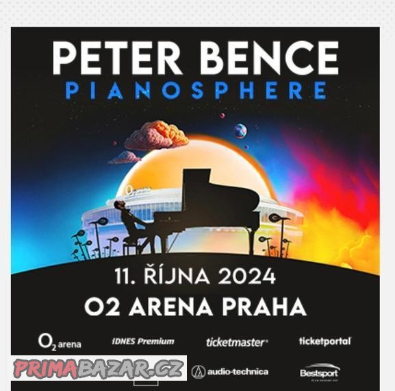 PRODÁM 2 vstupenky na Peter Bzence
