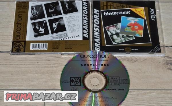 CD GRAVESTONE - CREATING A MONSTER / VICTIM OF CHAINS 1990