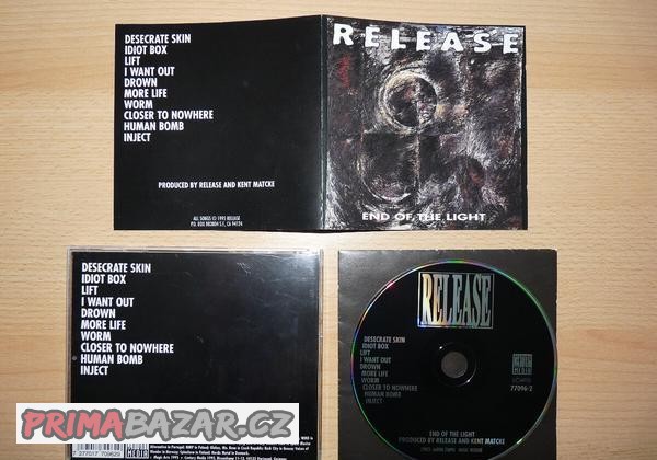 prodám CD RELEASE-End of the Light 1995 Century Media