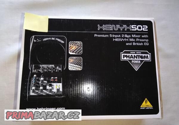 Prodám Behringer XENYX 502