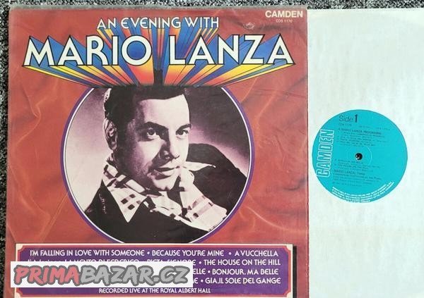 LP Gramofonová deska Mario Lanza – An Evening With Mario L.