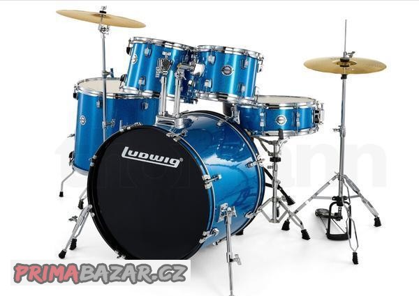Bicí souprava Ludwig Accent Fuse 5pc Blue