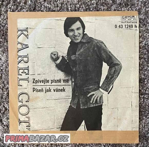 Prodám gramofonové desky Karla Gotta