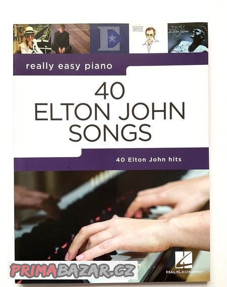 Hal Leonard - Really Easy Piano - 40 ELTON JOHN SONGS
