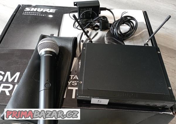 Shure BLX24RE/PG58 Bezdrôtový set H8E: 518-542 MHz