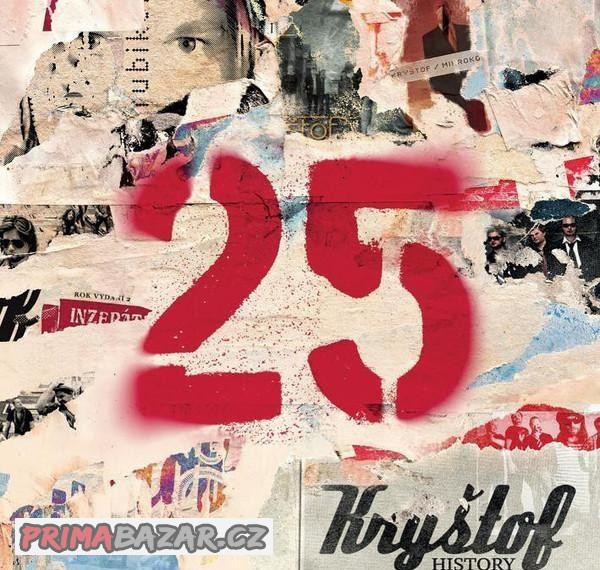 3LP- KRYŠTOF - 25 (album)´2017 NOVÉ ZAPEČETĚNÉ  Limited