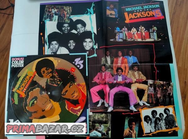 LP- MICHAEL JACKSON & JACKSON 5. - 14 Greatest Hits (Picture