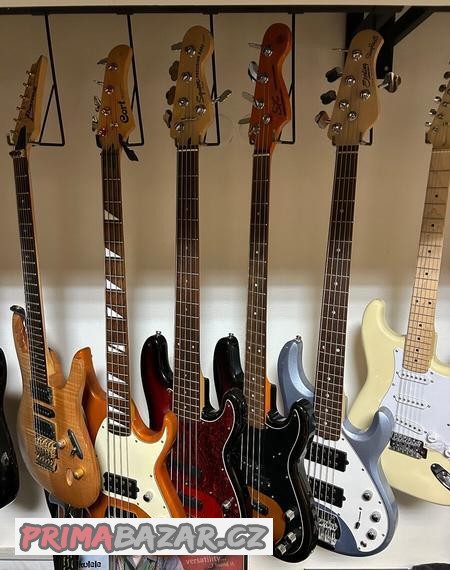 Baskytary a basove aparatury Fender, GK atd.