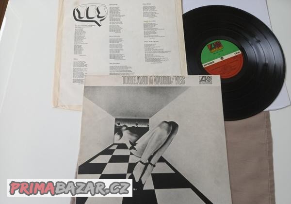 YES  „Time and A Word “ /Atlantic 1970/+textova priloha  Top