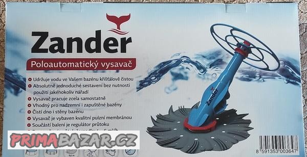 Prodám poloautomatický vysavač bazénu Zander Prodám poloautomatický vysavač bazénu Zander