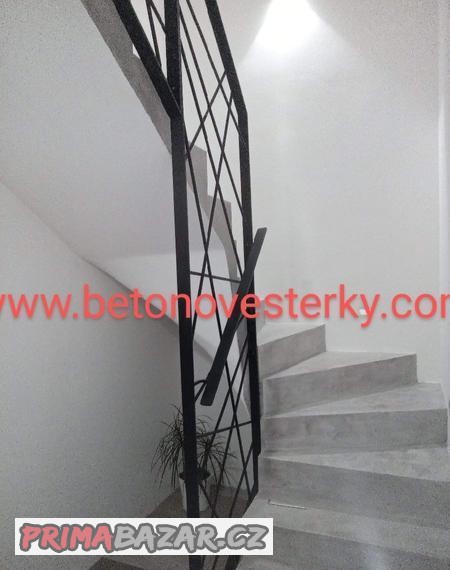 Betonové stěrky super cena