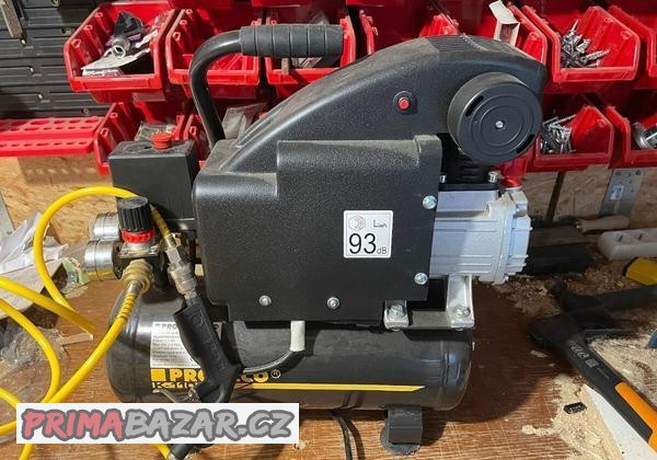 Olejový kompresor Proteco 1,1kW, nádoba 8L + sada nářadí Olejový kompresor Proteco 1,1kW, nádoba 8L + sada nářadí