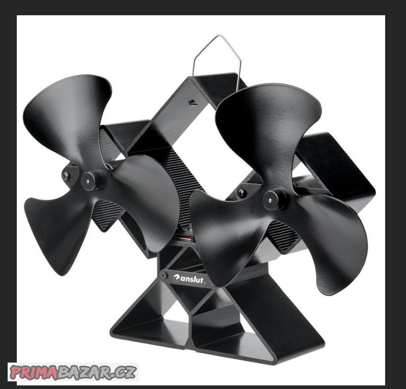 Krbový ventilátor 2x vrtule (nový)
