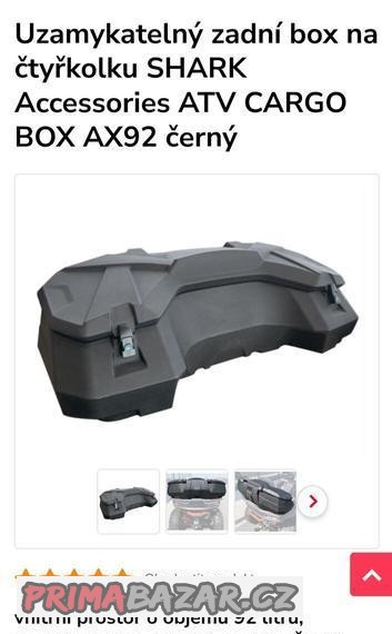 Prodám nový zadní box na Čtyřkolku