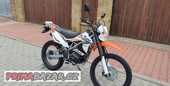 Motorka Mikilon Defender 250RR kola 21/18 oranžová