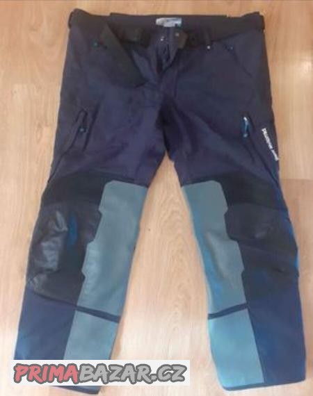 Kvalitní pánské moto kalhoty bmw rallye vel. 32 (4XL)