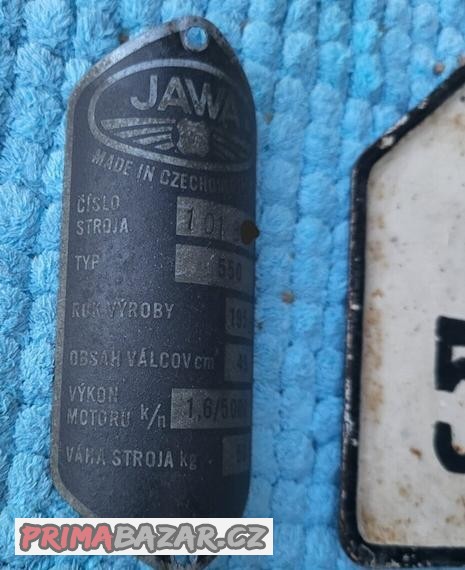 stitek-jawa-550-parez-pnik-jednosedadlak-stara-spz