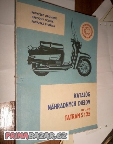 tatran-s-125-katalog-nahradnich-dilu-1972-orig