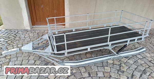 Saně za sněžný skútr nebo čtyřkolku