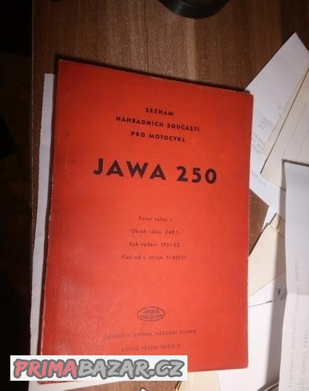 jawa-perak-250-1951-2-seznam-nahradnich-soucasti-orig