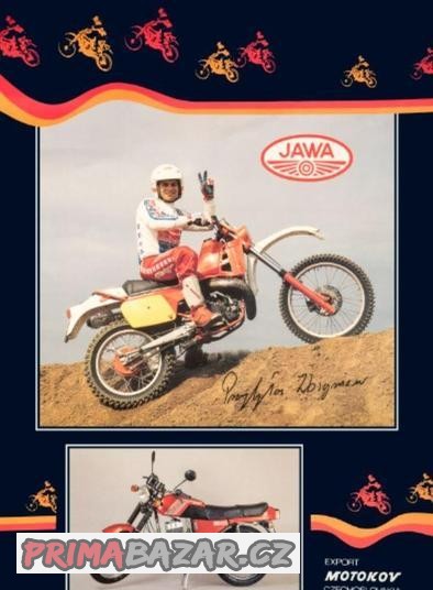 plakat-jawa-enduro-zbigniew-prybyla