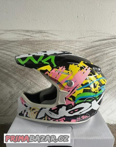 Dětská motokrosová přilba NOX N724 Flashy Junior S