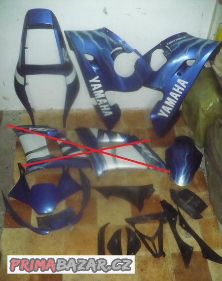 Yamaha YZF 600 R6  r. 99- díly