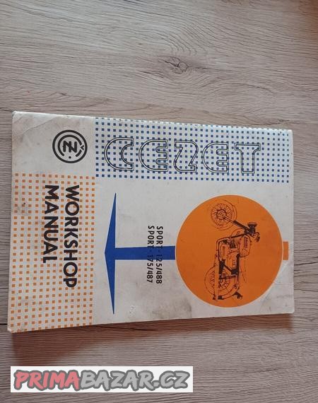 Dílenská příručka ČZ 125/488, 175/487