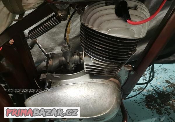 Motor Jawa 553 Libeň/Švéd