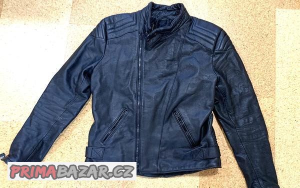 Kozena cerna moto bunda COBRA L-XL s vycpavkama Heavy Metal