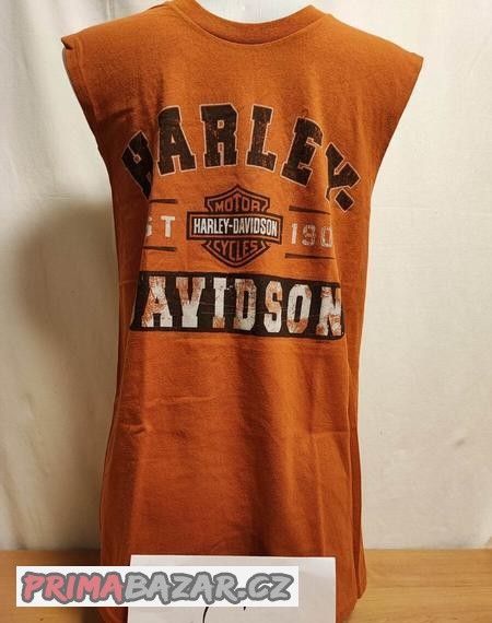 Triko Harley Davidson pánské nové více vzorů vel.S
